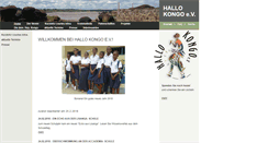 Desktop Screenshot of hallo-kongo.de